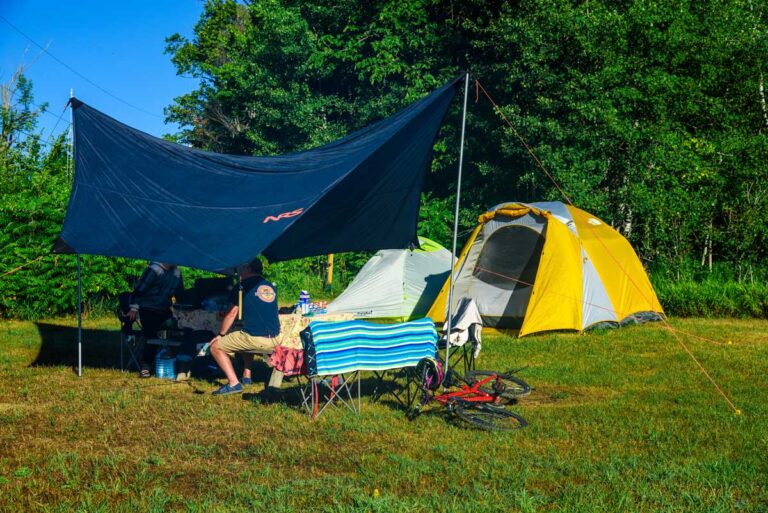 Camping at Wilderness Tours at the National Whitewater Park