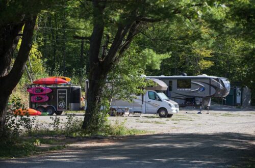 RV Campsites at Wilderenss Tours in the National Whitewater Park