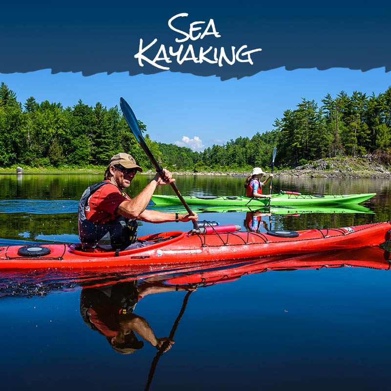 Sea Kayaking Ottawa River Paddling Route Water Trail