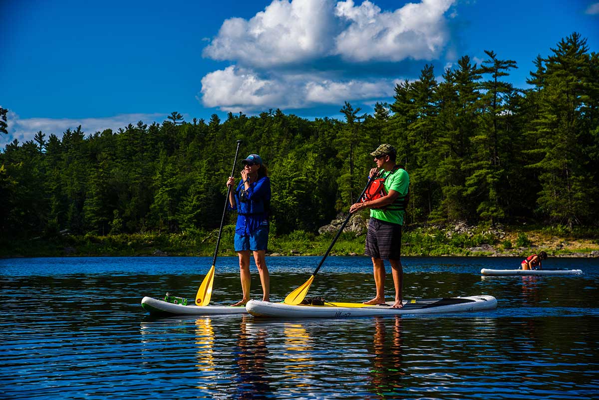Stand Up Paddle Boarding at Wilderness Tours