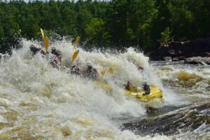 Big Safe water on the Ottawa River and River Run