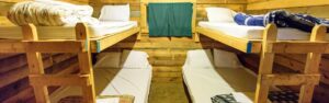 Deluxe Camping Cabins Interior