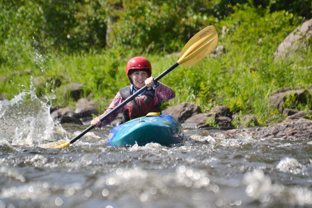 Adult Beginner Ottawa Kayak School Wilderness Tours National Whitewater Park Kayaking