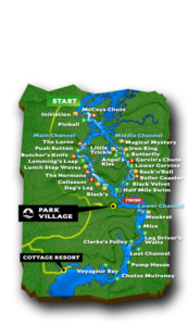 National Whitewater Park Map Ottawa River Ontario Canada Wilderness Tours