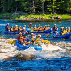 Gentle Rafting Surfing National Whitewater Park Wilderness Tours Canada Ontario