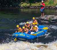 Guide Your Own Raft McCoys Chute Wilderness Tours Adventure Ottawa River Best Summer Trip in Ontario Canada