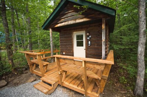 Hillside Cabin Rental at Wilderness Tours