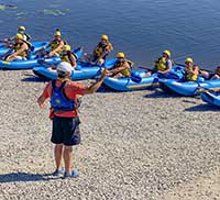 Itinerary SportYak Safety Briefing With Your Pro Kayak Guide