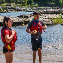 Kids Kayak Week River Ready Canada Ottawa Kayak School Wilderness Tours National Whitewater Park