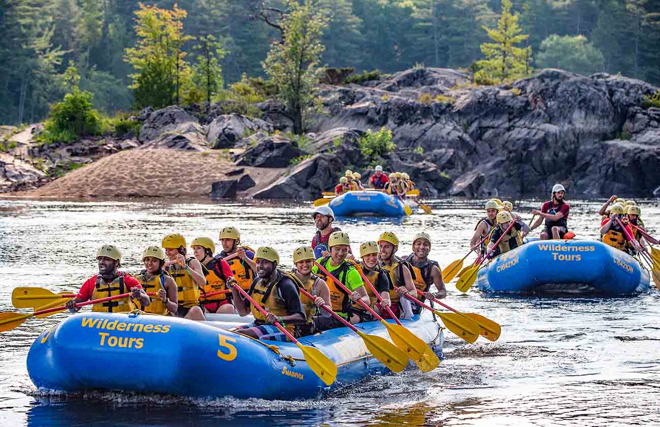wilderness tours river rafting