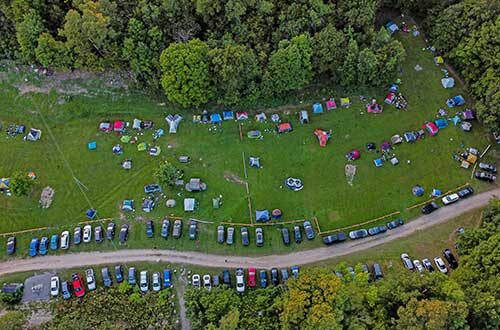 Enough Space for Larger Groups to Camp at Wilderness Tours