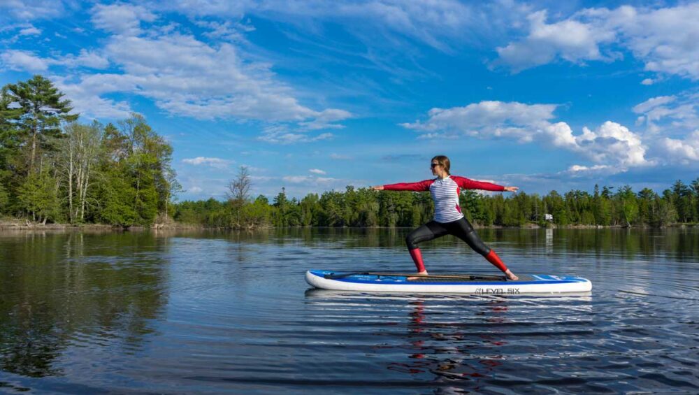 Kayak Yoga at National Whitewater Park