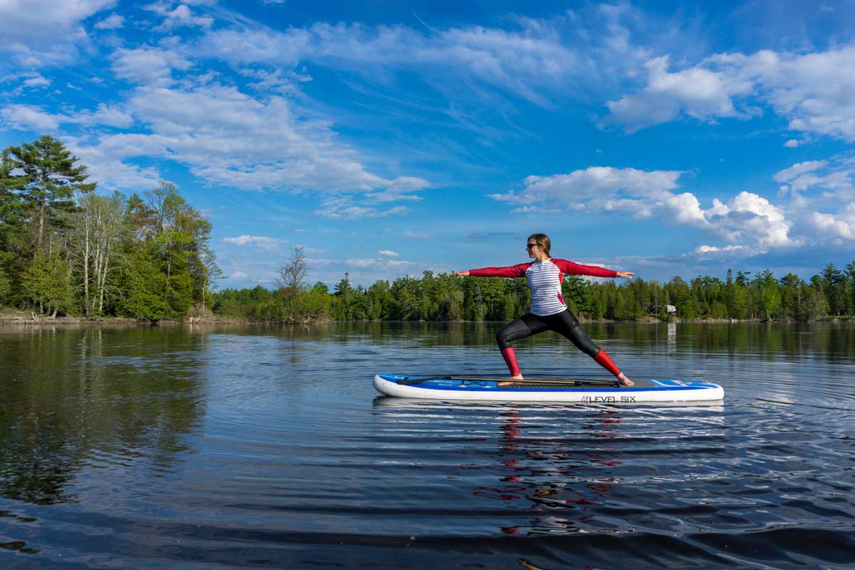 Kayak Yoga at National Whitewater Park