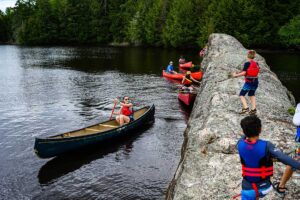 Kids Canoe Day Trip Ottawa River Ontario Canada