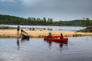 Lower Channel Ottawa River Canoe Trip Ontario Canada