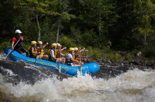Rafting Wilderness Tours National Whitewater Park Middle Channel Adventure Ontario Canada Ottawa River