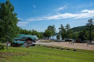 The View of the Ottawa River from your glamping tent