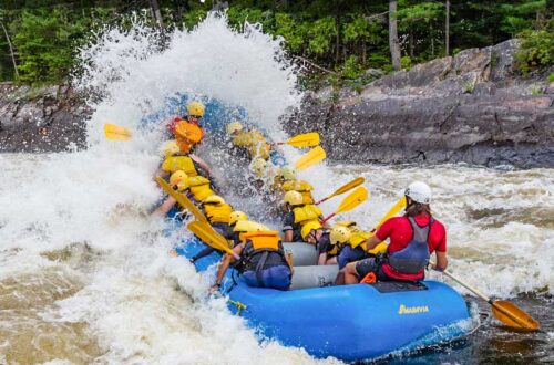 Weekend Getaway Rafting Adventure Package at Wilderness Tours on the Ottawa River ONTARIO CANADA