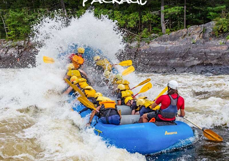 Weekend Getaway Rafting Adventure Package at Wilderness Tours on the Ottawa River, ONTARIO CANADA