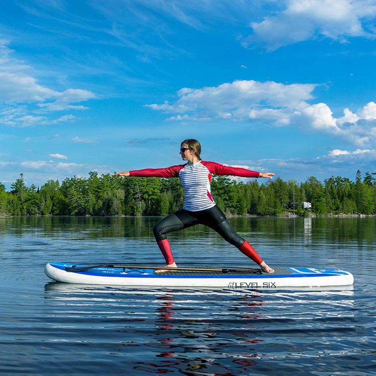 SUP yoga Ottawa River Ontario Canada Ottawa River