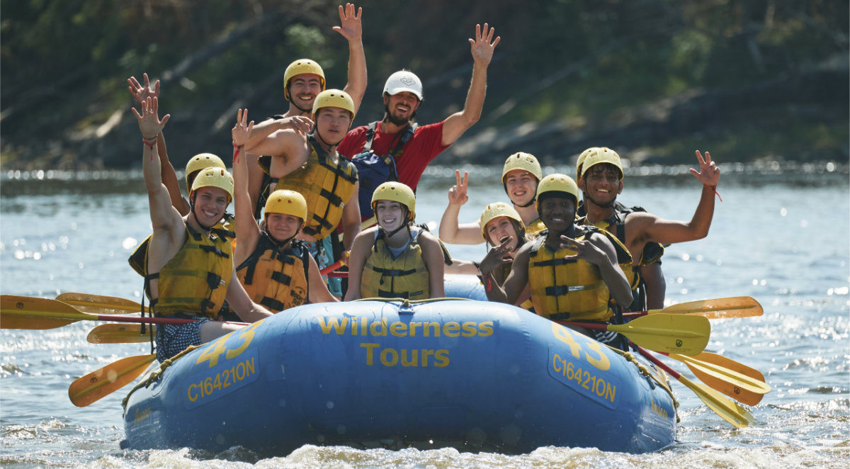 White Water Rafting Diversity Group Fun Ontario Canada Ottawa River Resort Wilderness Tours
