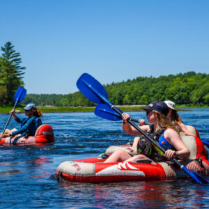 Lazy River Tubing Wilderness Tours Ottawa River Ontario Canada