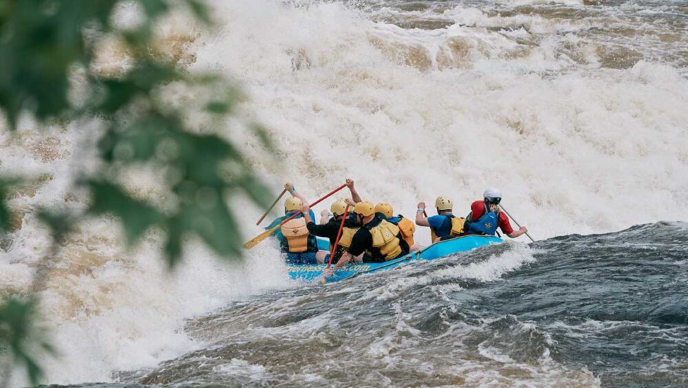 Opening Weekend at Wilderness Tours of the whitewater rafting season