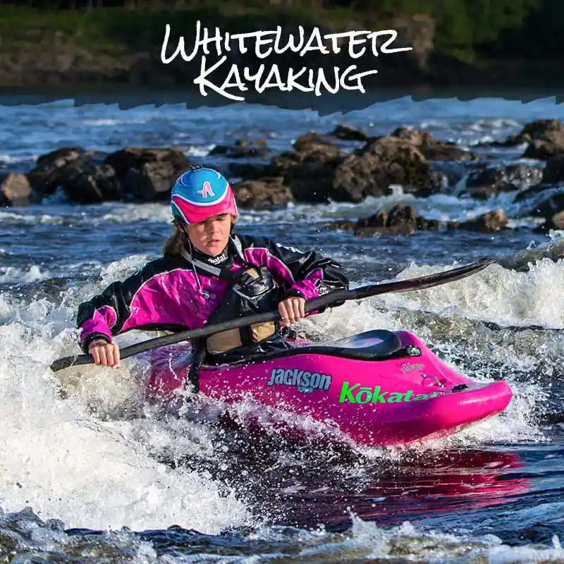 white water kayaking on the ottawa river