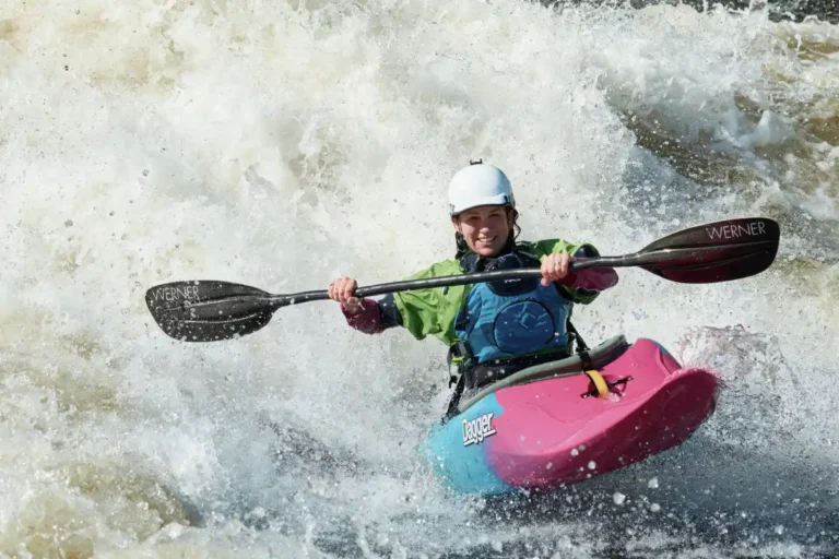 Anna Levesque Wilderness Tours Ottawa Kayak School Ontario Canada Kayaking Whitewater