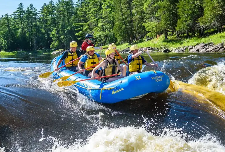 Gentle Rafting for Adults Middle Channel Adventure Wilderness Tours