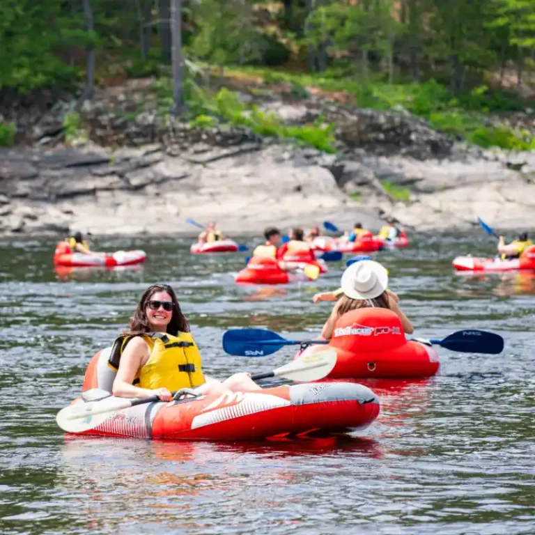 Lazy River Tubing Ottawa River Wilderness Tours Resort