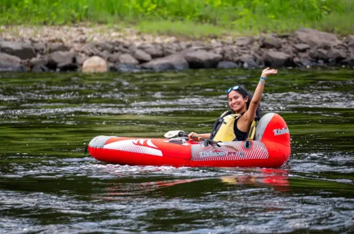 Lazy River Tubing Ontario Canada Ottawa River Wilderness Tours