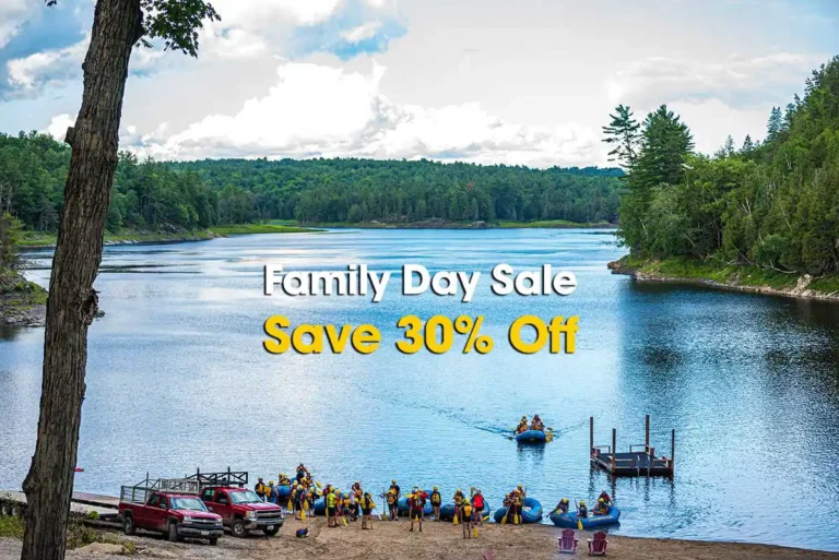 Family Day Sale on Whitewater Rafting