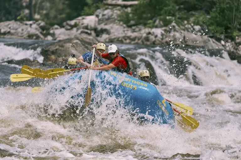 Raft Ottawa River Early Summer Big Fun Rapids Wilderness Tours Whitewater