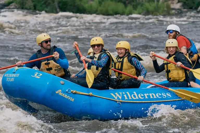 Family Whitewater Rafting Ottawa River Canada