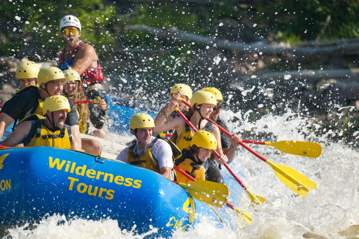 High Adventure White Water Rafting Ottawa River Ontario Canada