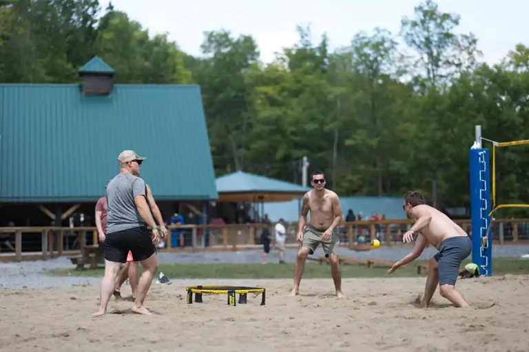 Spike ball at Wilderness Tours Resort