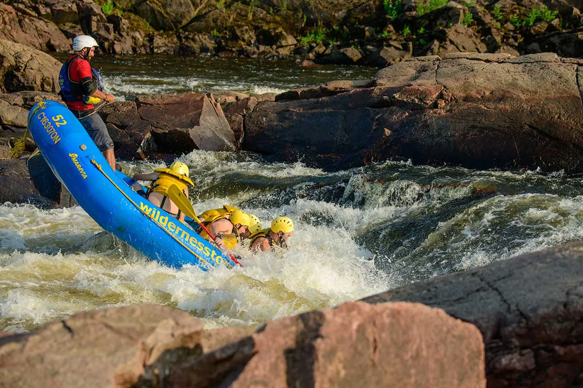 Sport Rafting Day Trip on the Ottawa River