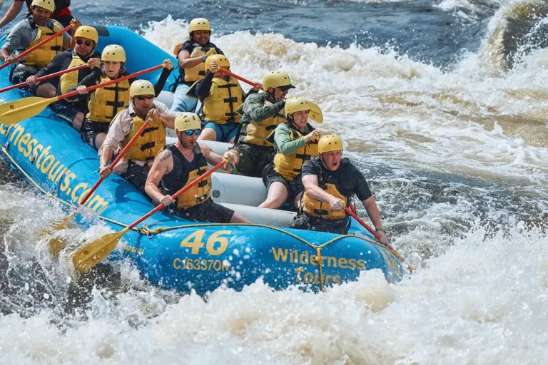 Whitewater Rafting at Wilderness Tours Rafting Resort