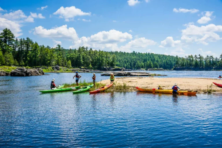 sea kayaking trip ottawa at Wilderness Tours