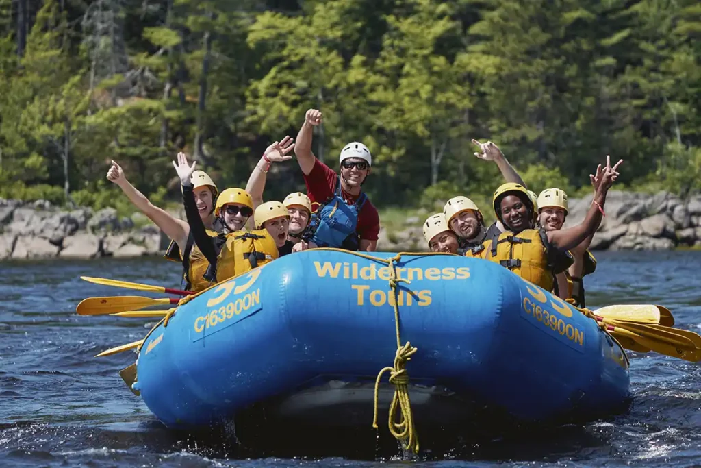 Whitewater Rafting Wilderness Tours Ottawa River Ontario Canada