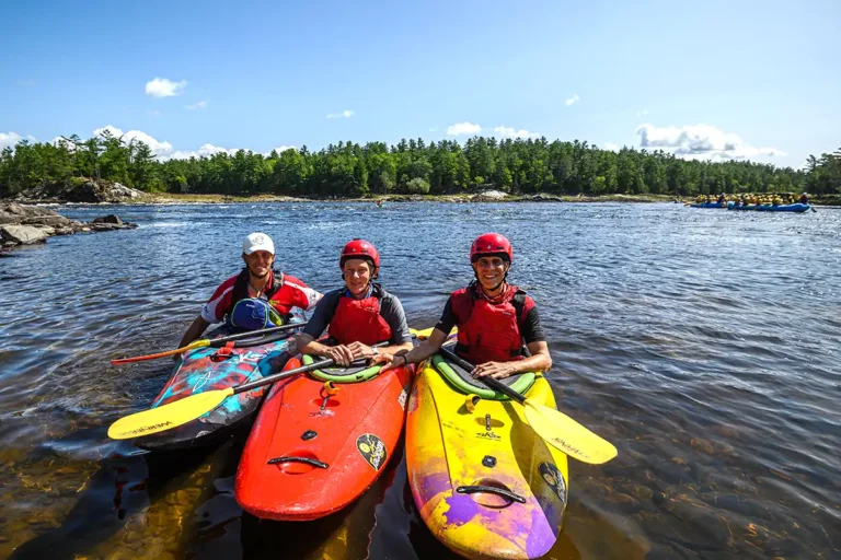 Beginner White Water Kayak Instruction Ontario Canada Ottawa River