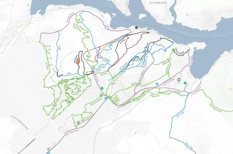 Wilderness Tours Bike Trail Maps - November 2024