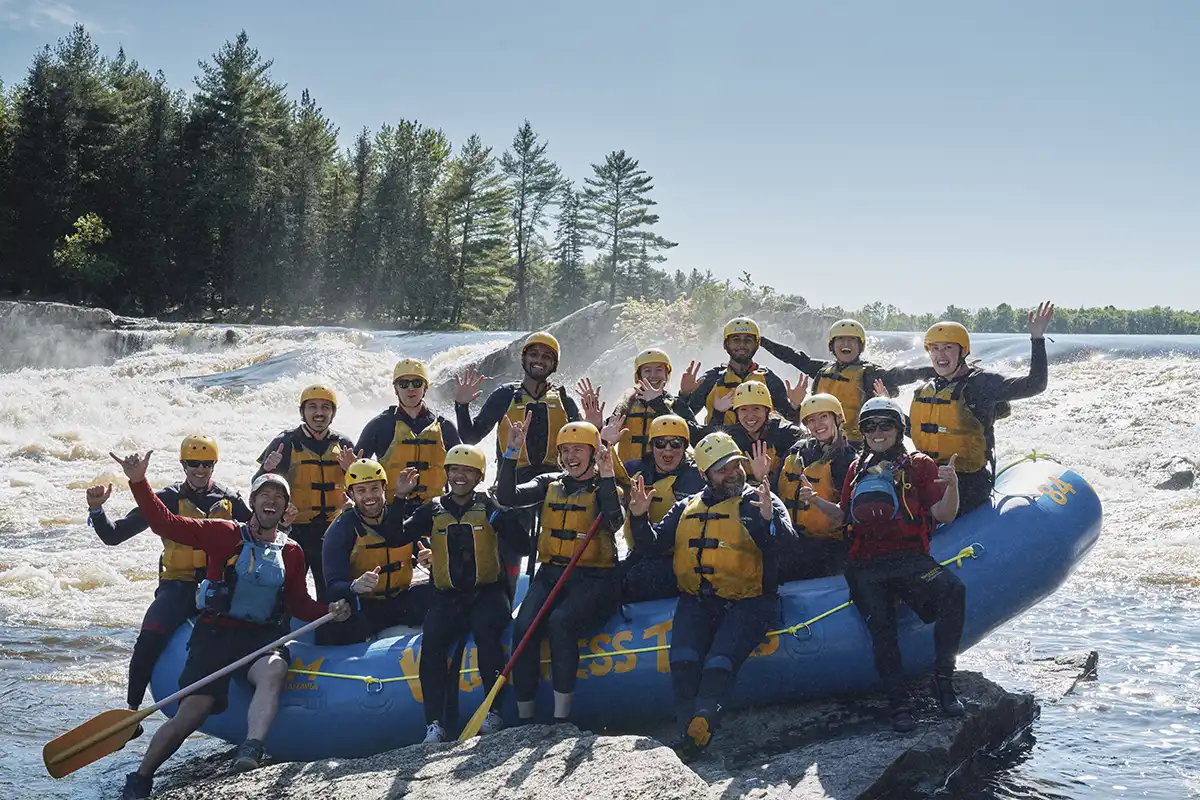 Custom Group White Water Rafting Ottawa River Canada