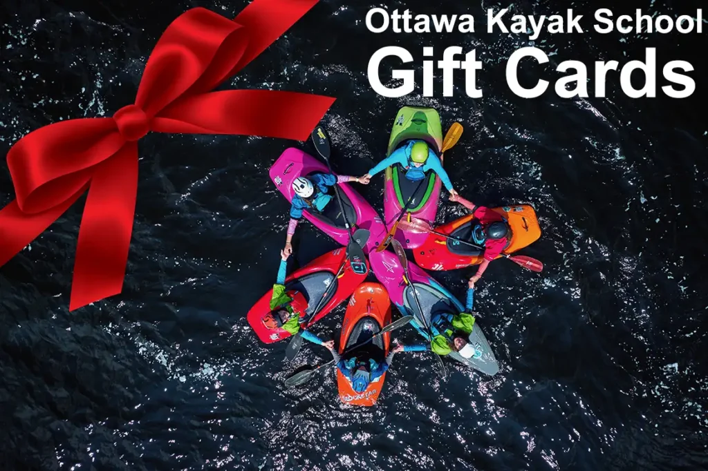 Ottawa Kayak School Gift Cards at Wilderness Tours Resorts