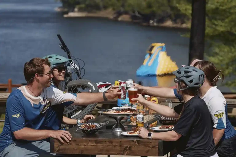 Post Ride Brews at Wilderness Tours Bike Park