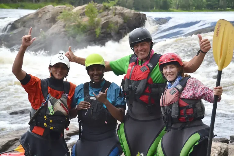 White Water Kayak Instruction on the Ottawa River