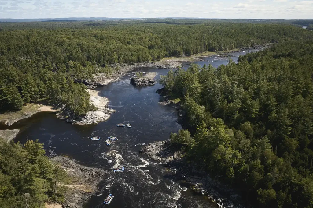 White Water Rafting Ottawa River Wilderness Tours Canada