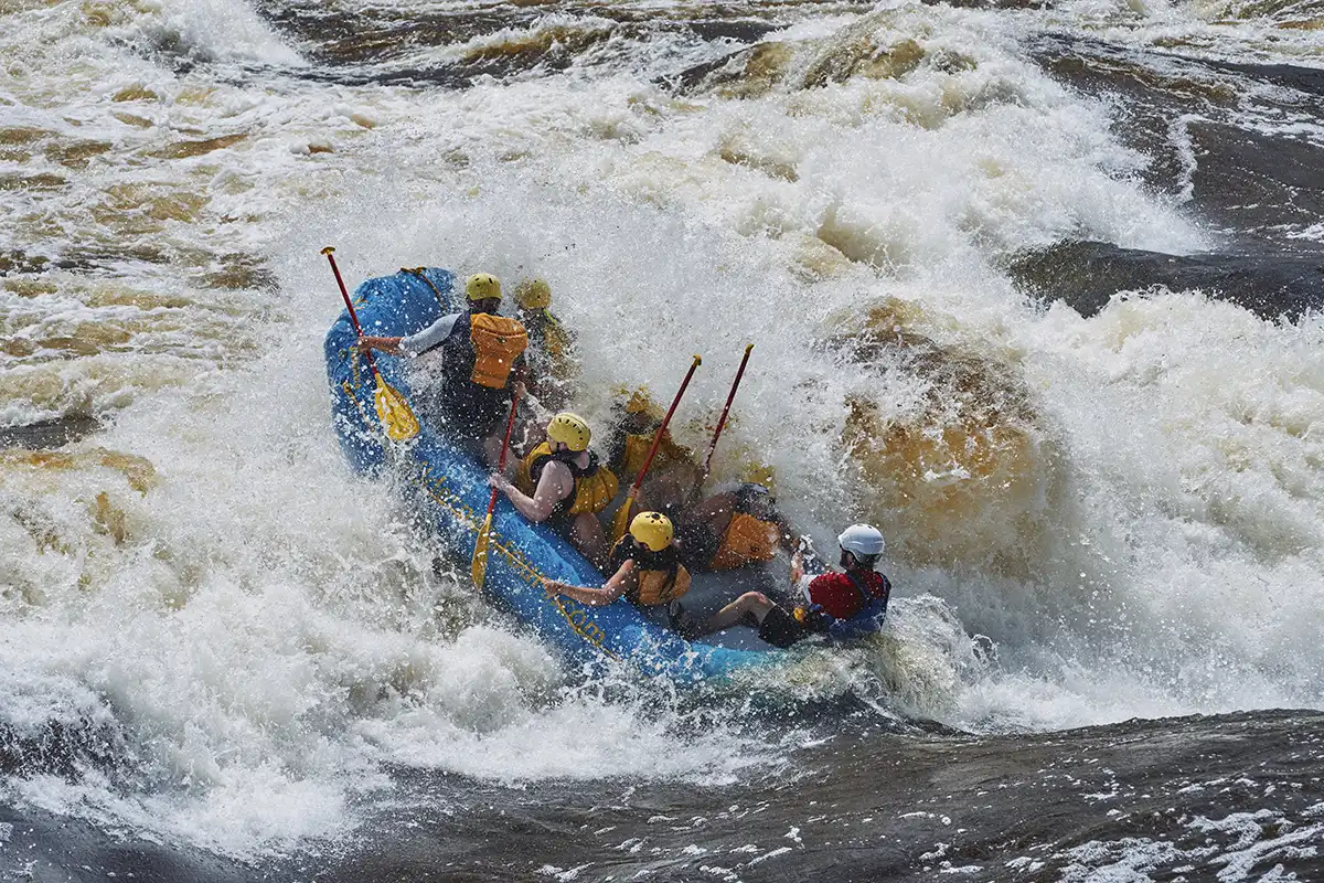 White Water Sport Rafting Wilderness Tours Ottawa River Ontario Canada