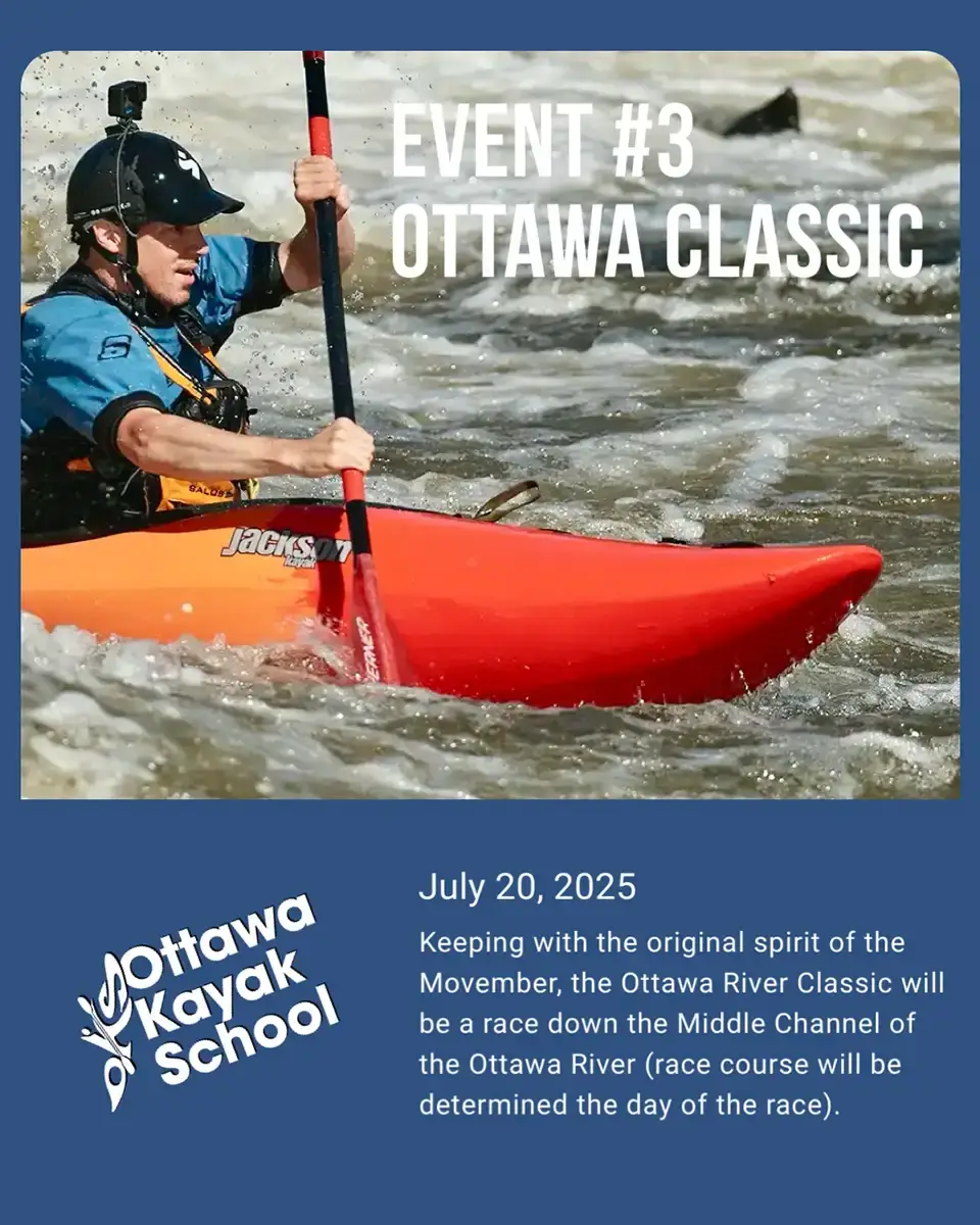 Event 3 Ottawa River Classic Whitewater Kayaking Race Ontario Canada